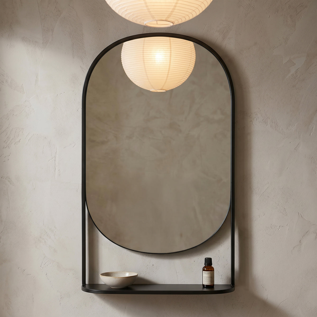 Bruno Shelf Mirror, 26.5x17"
